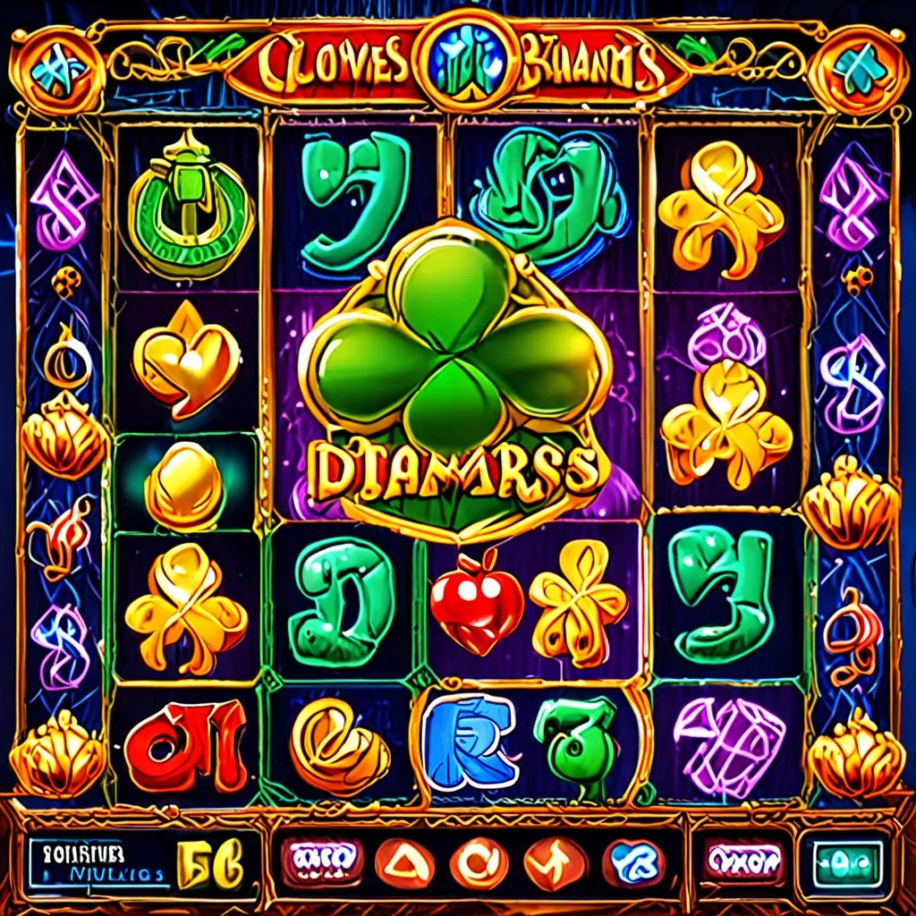 Capa do slot Clovers And Diamonds 5